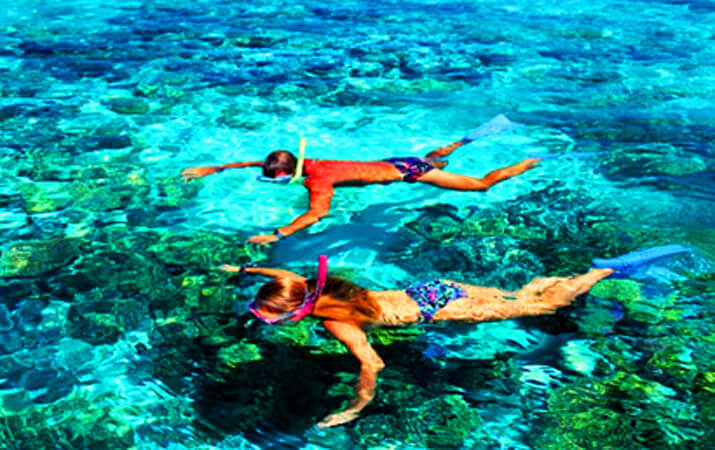 Roatan snorkeling at West Bay beach