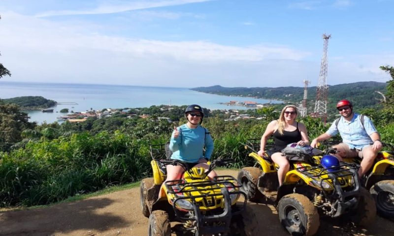 roatan atv plus sloth