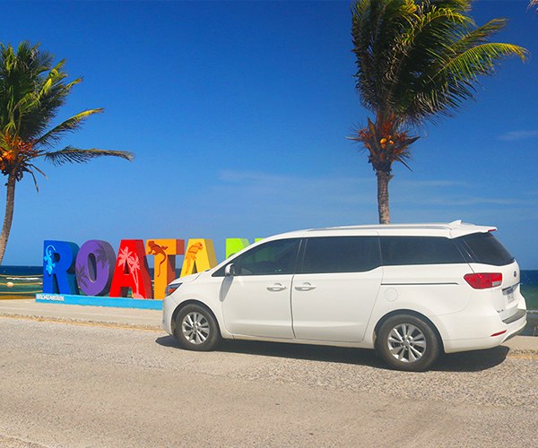 roatan mini van rental