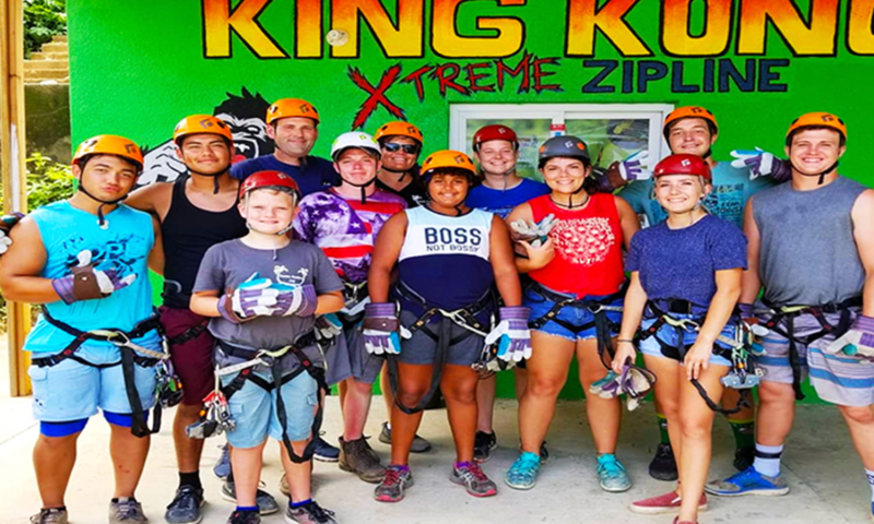 roatan king kong zipline