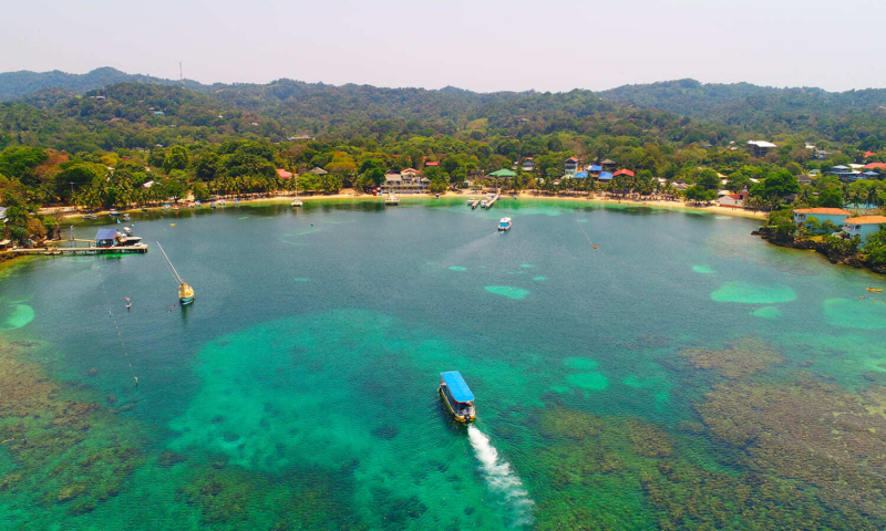 roatan glass bottom tour