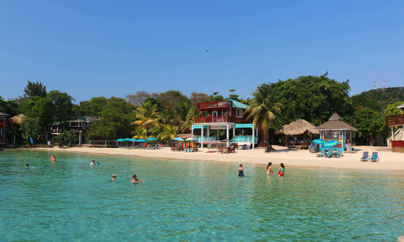 roatan glass bottom tour