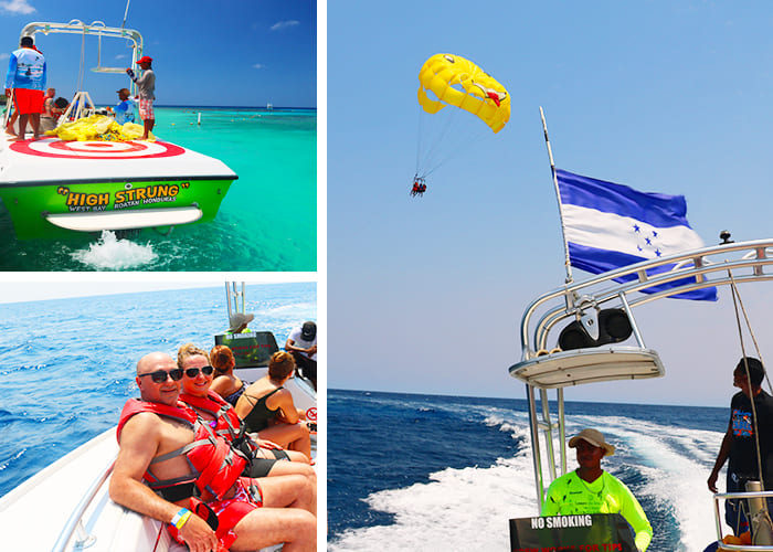 roatan parasailing