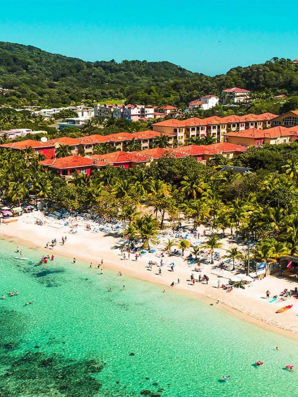 roatan beach cruise excursion