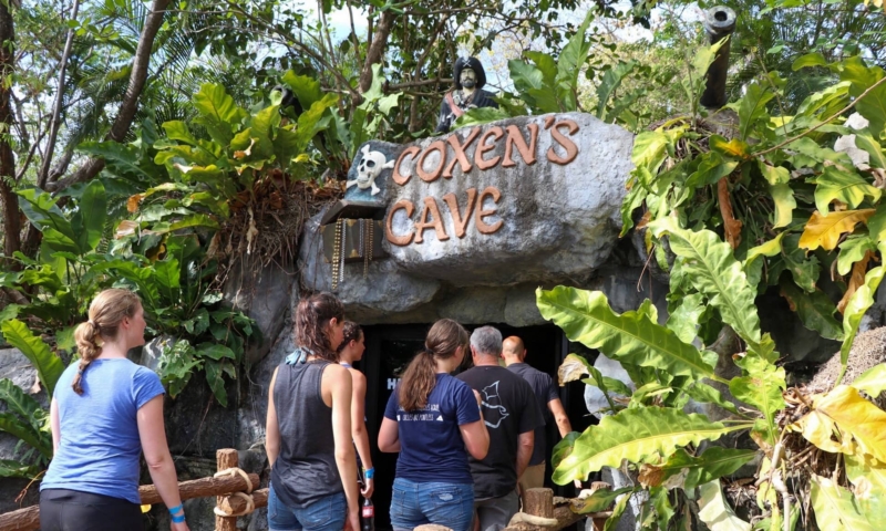 Gumbalimba Park pirate cave