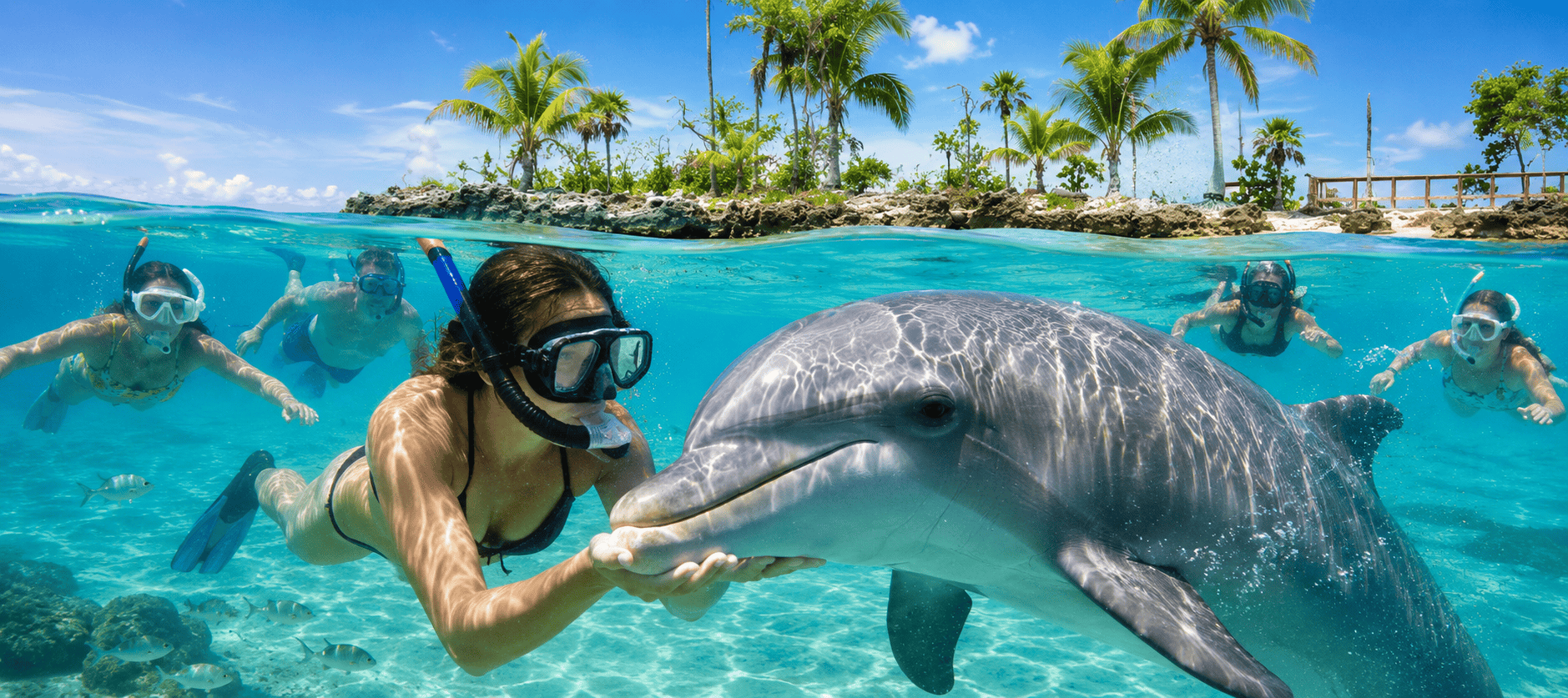 roatan swim and snorkel