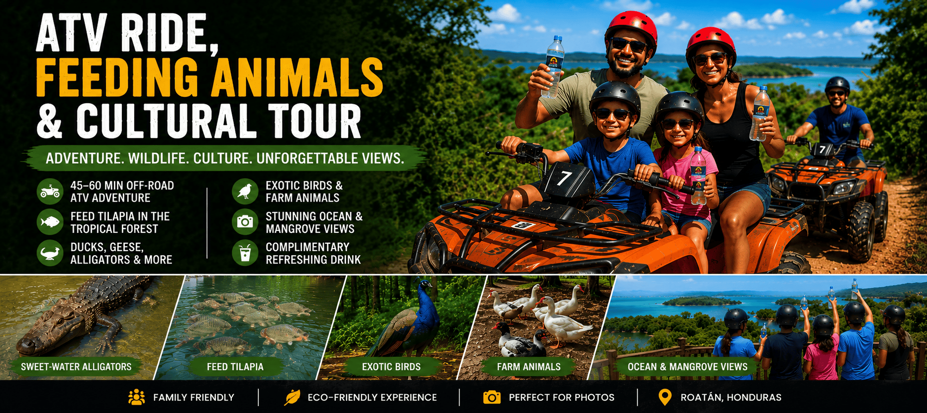 ATV Jungle tour roatan